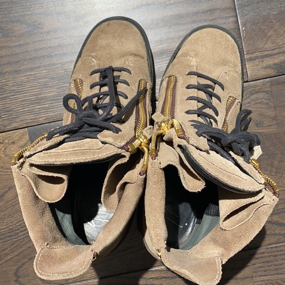 GIUSEPPE ZANOTTI Wedge Sneakers Size 38 US 8 - Picture 6 of 9